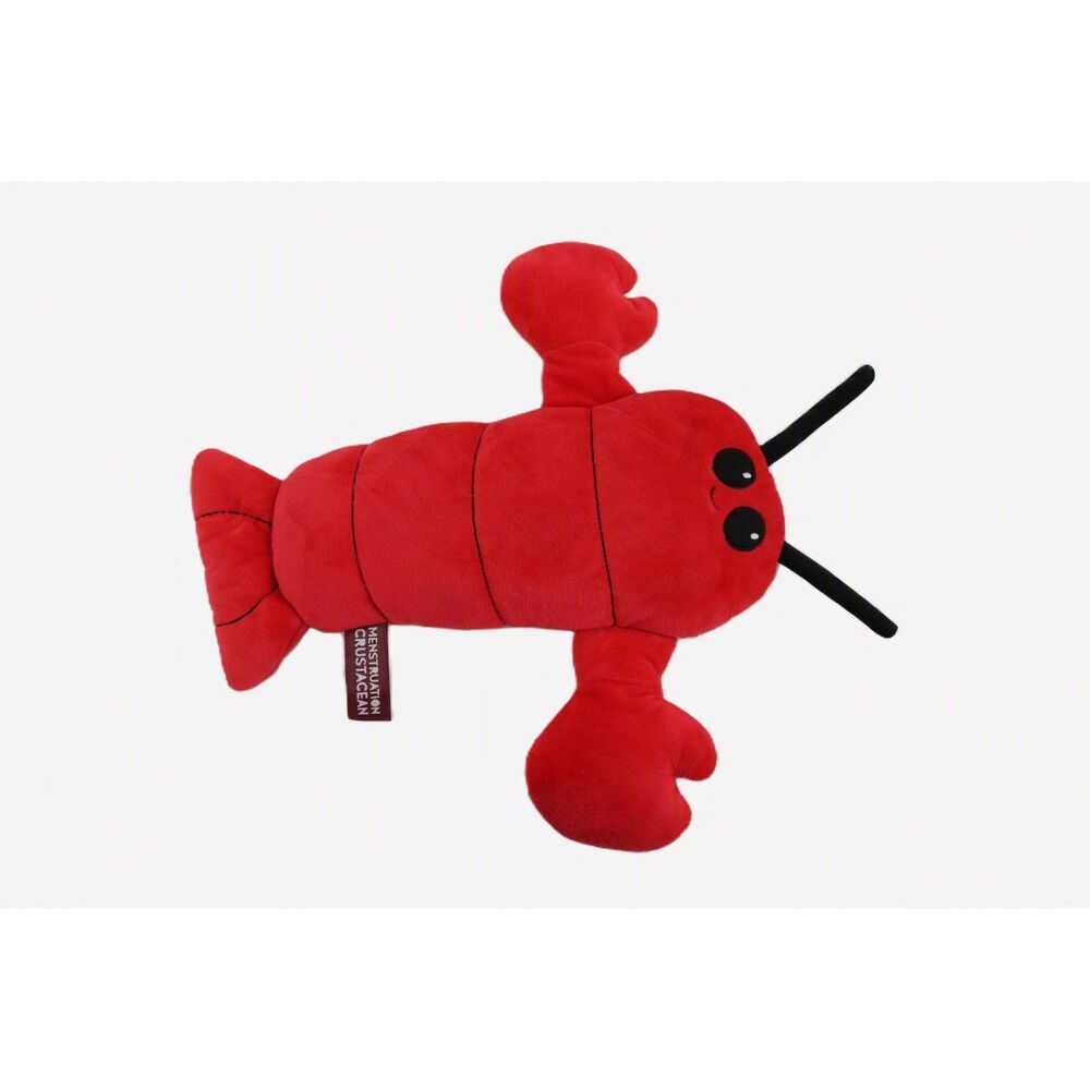 Menstruation Crustacean Microwavable Heating Pad Plush Lobster What Do You Meme